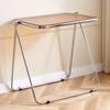 Acrylic Folding Desk Portable Small Table Study Desk Balcony Computer Table Mini Bedroom Bed Side Table Furniture Living Room