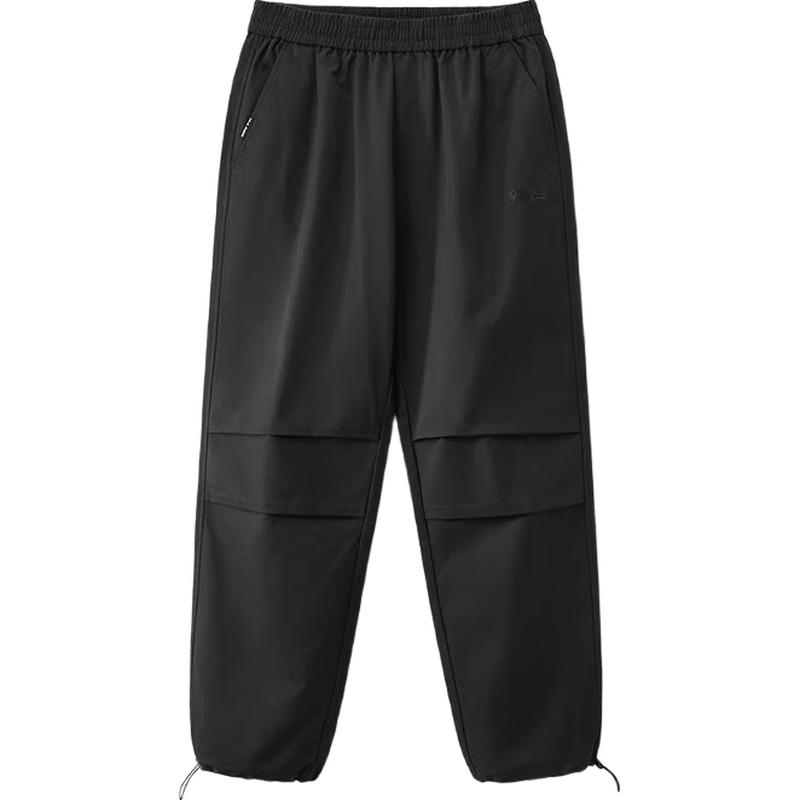 

Men s Black Whale Casual Ankle-Cuff Pants 3XL