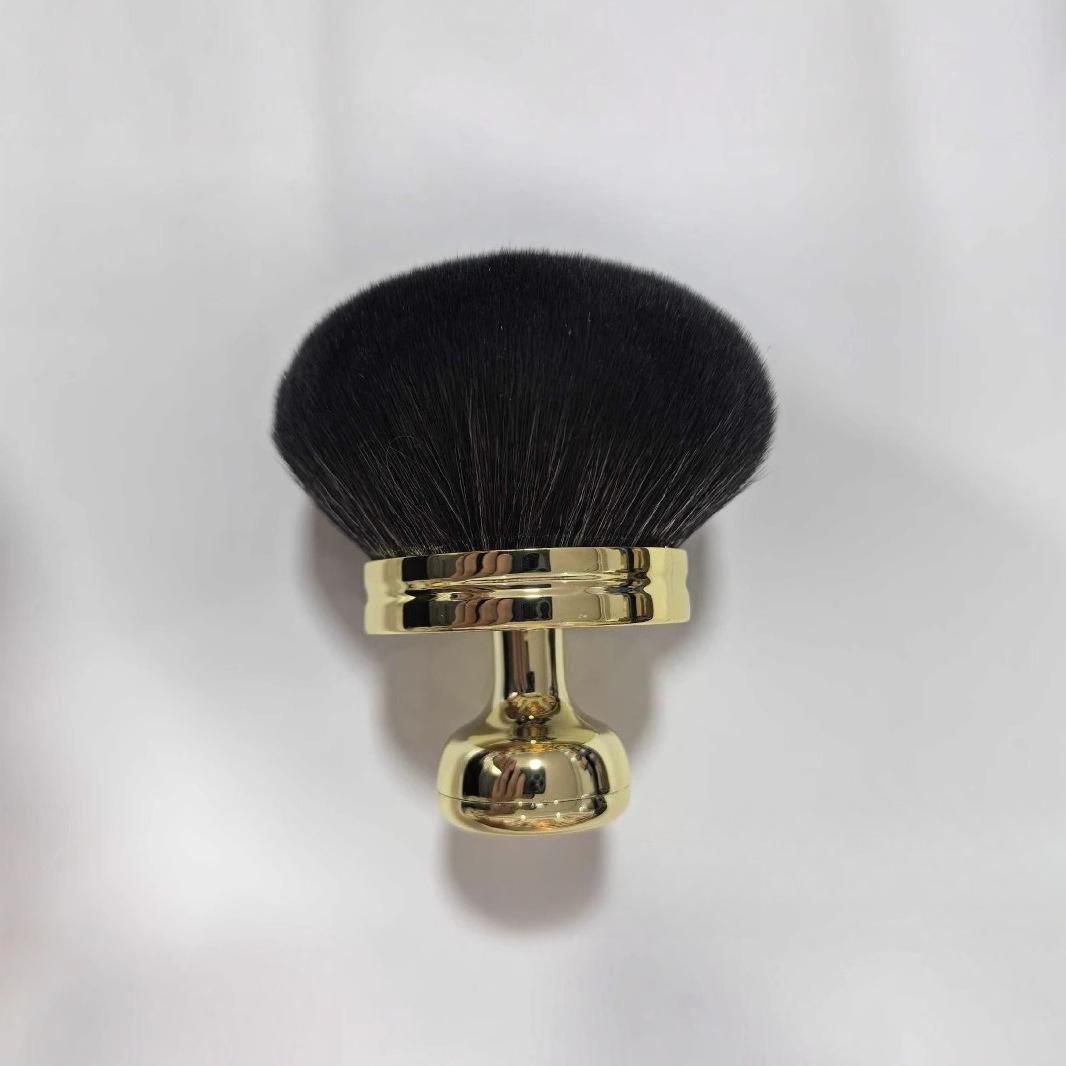 Portable Multi-Use Large Mushroom Head Loose Powder Blush Makeup Brush