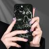The Uniquely Designed Skull Pattern Phone Case Is Suitable for iPhone 17 16 15 14 13 12 11 Pro/Max/Plus Anti Drop and Shockproof