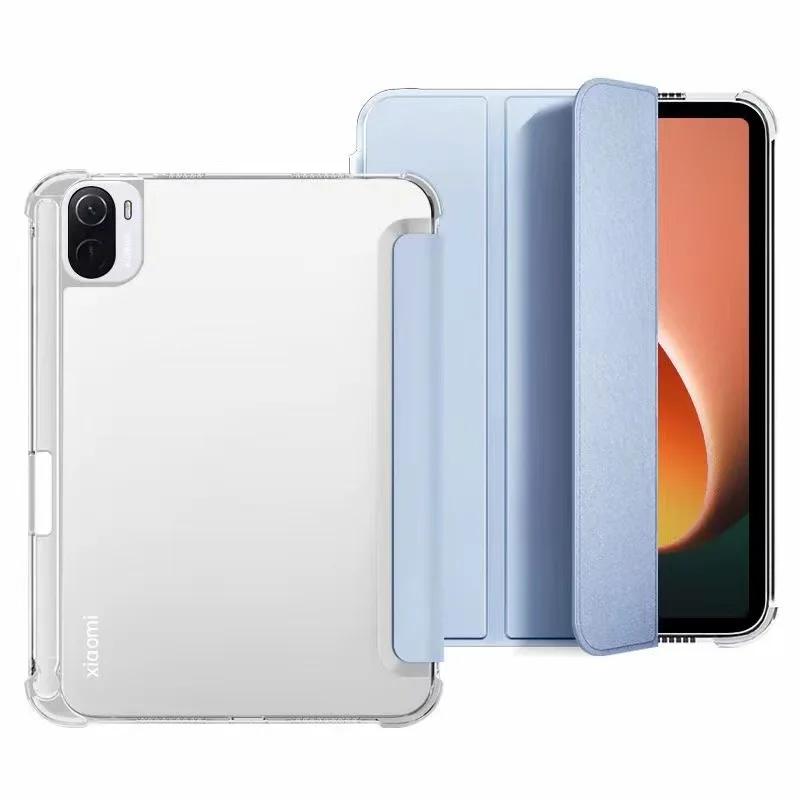 Voor Pad 5 6 Pro 12.4 12.1 Hoes Redmi SE MIPad 5 Pro 6 Pro Redmi Pad 10.61 Cover met Potloodhouder Funda Tablethoes