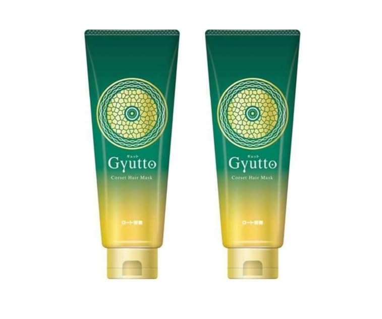 

Gyutto Corset Hair Mask 200 г x 2 Frizzy Hair Hair Hair Treatment [Оптовая закупка] Набор, Уход, Восстановление волос/повреждений, Маска, Упаковка,