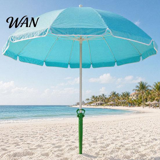 Triangular Handle Umbrella Stake 2Pcs Sun Base with Ground Stake, Screw-in Beach Heavy Duty Holder, Windproof Spiral Stand for Outdoor Yard