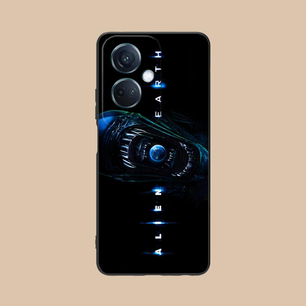 Alien Earth Mobile Cell Phone Case for OPPO Reno 14 13 12 11 10 9 8 7 6 5 F T Pro 5G Colorful Printing Cover Pretty Luxury Cover