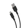 MUVIT FOR CHANGE Zestaw Ładowarka Samochodowa 12W + Kabel Micro USB - 1.2 m - Czarny