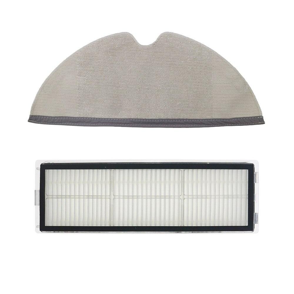 For Xiaomi Mijia 1C 2C 1T MI Robot Vacuum-Mop STYTJ01ZHM Dreame F9 Roller Brush Hepa Filter Mop Robot Vacuum Cleaner Parts