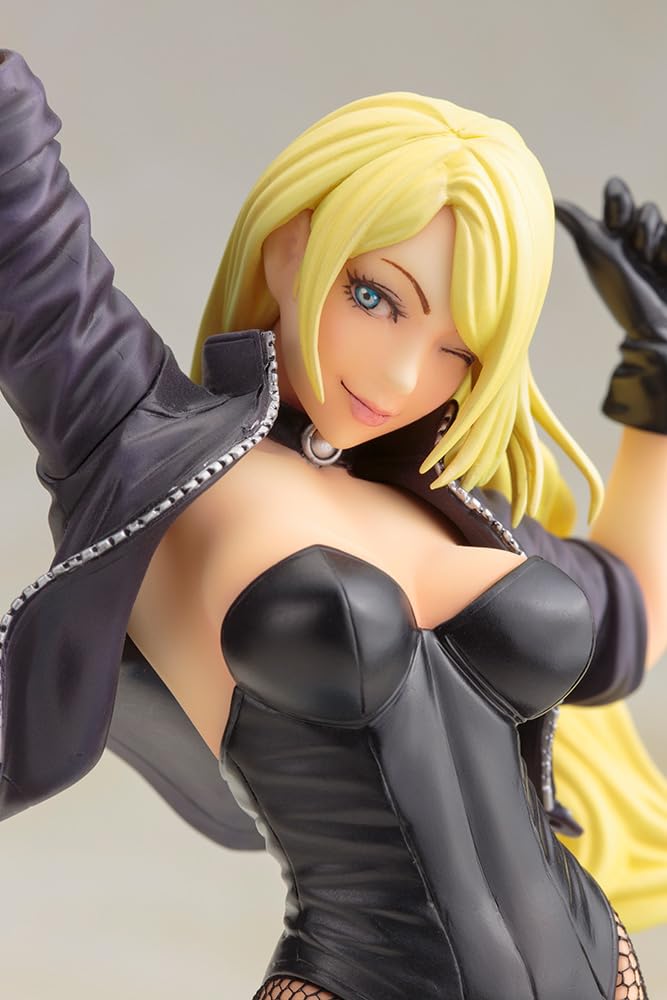 DC COMICS Bishoujo DC UNIVERSE Black Canary 2nd Edition Scale PVC Painted Complete Figure 1/7