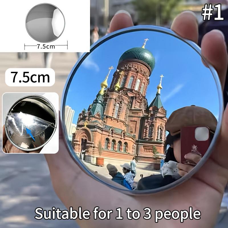 

Зеркало-сердце выпуклое Зеркала круглой формы в виде луны Дорожные фотоаксессуары Широкоугольный объектив для фотографии Портативные зеркала для макияжа