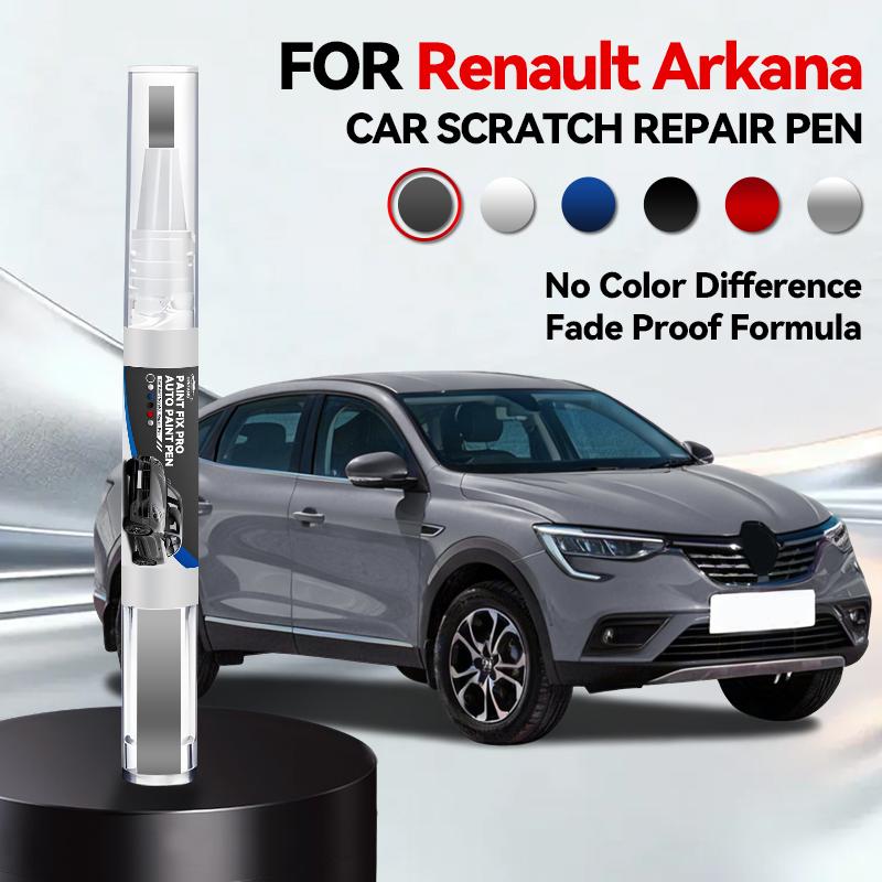 For Renault Arkana 2021-2025 CMF-B Paint Repair Pen Touch Up Scratch Remover DIY Auto Accessories Black White Orange Blue Gray