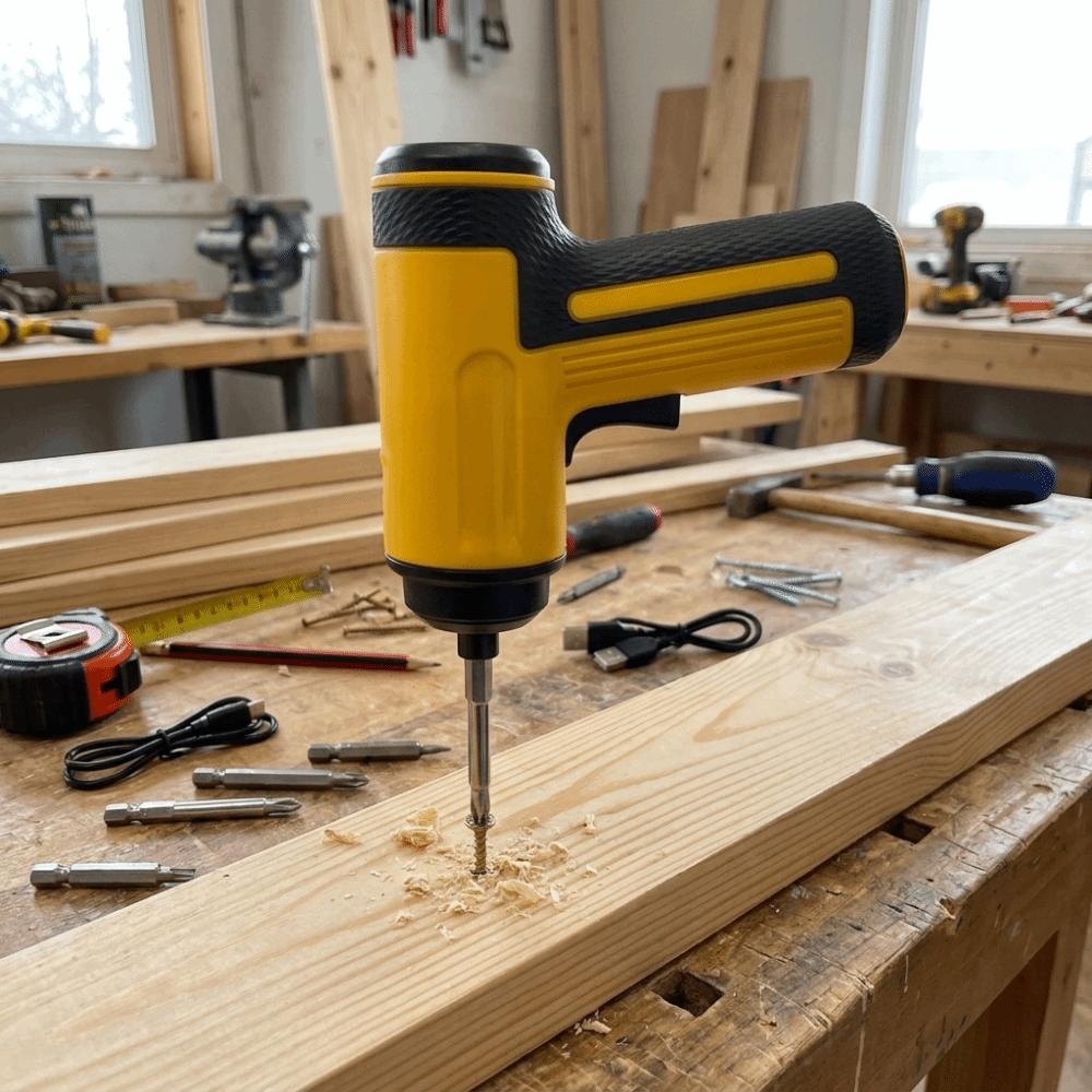 Lightweight Build Portable Power Tools Multi-function Screwdriver Routine Tasks