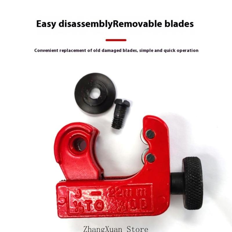 3XUF Mini Handheld Stainless Steel Tube Cutter High Precisions 3-22mm Metal Pipe Cutting Tool For Industrial And DIY Projects