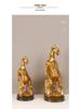 Golden Horse Ornaments: Achieve Success with Modern Home Office Decorations for Instant Wealth.