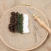 Wooden Handle Embroidery Stitch Pen 2.5mm/3.5mm/5mm Punch Stitching Kit  Sewing