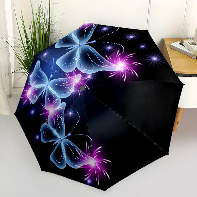 

Glowing Butterfly Wall Stickers, Magical Home Decor for Kids Rooms, Bedroom Walls, Playroom Art, Fairy Garden Theme Party SuppliesUmbrella, Cute Umbre