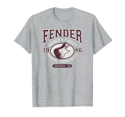 Finest Musical Instruments Collegiate Strat World's T-Shirt