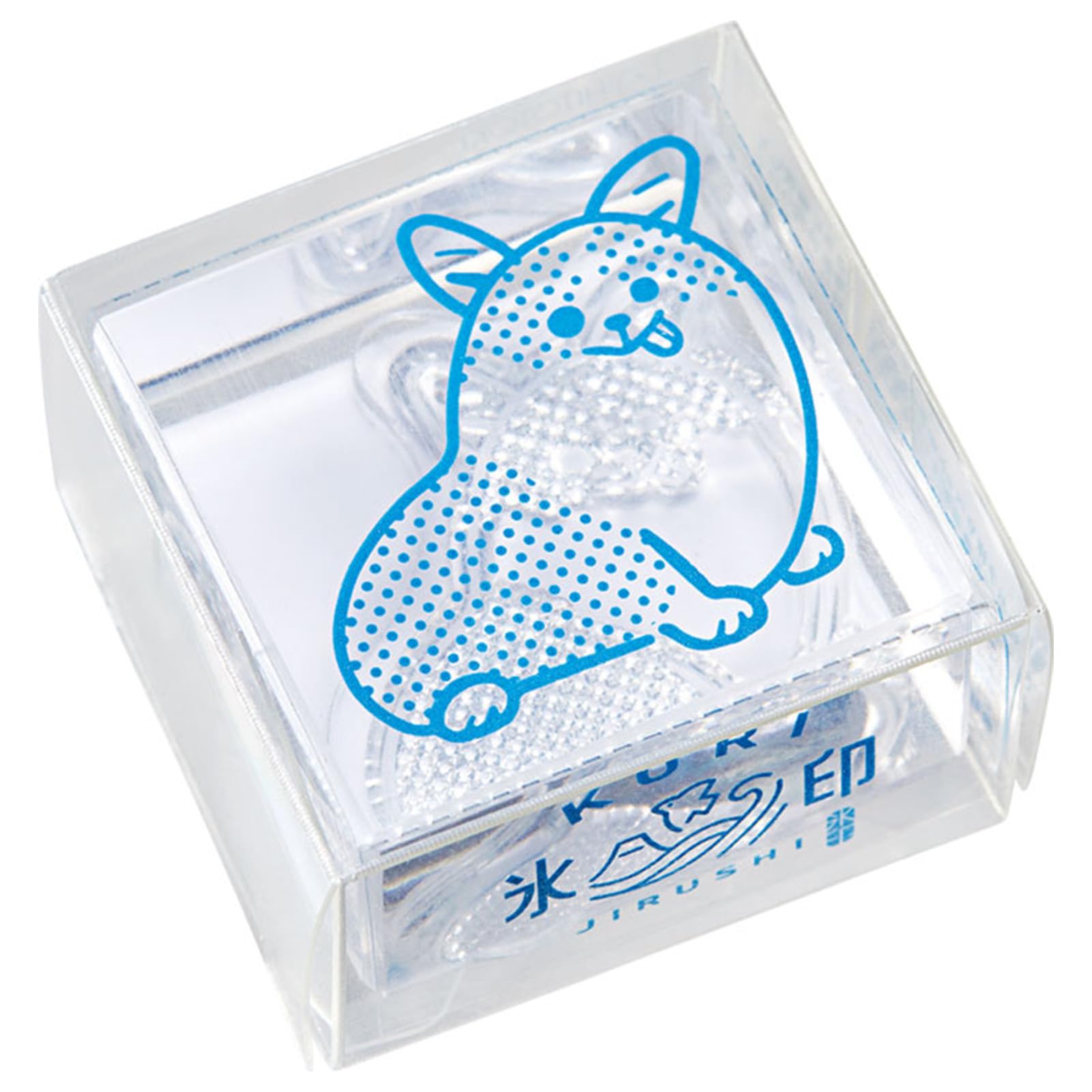 King Jim Transparent Stamp Large Size Corgi  Ice Stamp  CLS33-010