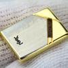 Used YVES SAINT LAURENT Cuffs Metal Gold Silver Plating
