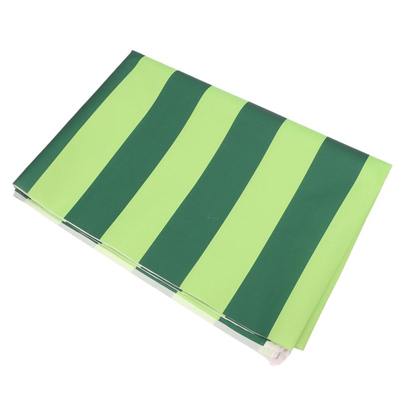 420D  Striped Print Oxford Fabric Waterproof Fabric Canopy Tent Umbrella Cloth Pu Coated 50X150Cm Sunshade