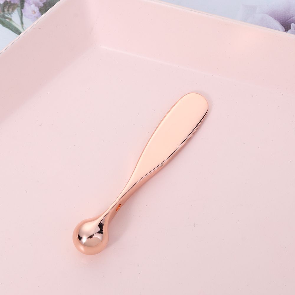 

Rose Gold Anti Wrinkle Preminum Beauty Scoop Mixing Spatulas Massage Stick Eye Cream Spoon розового золота