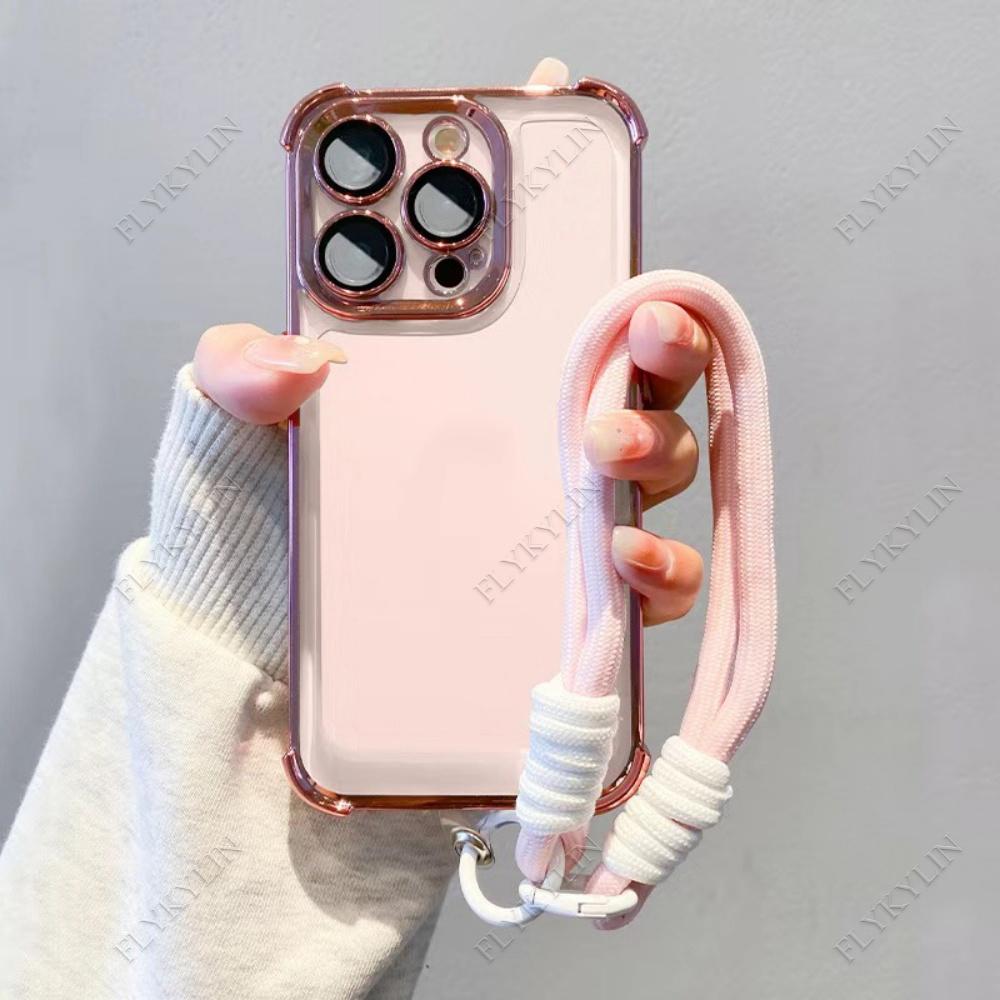 Stoßfeste magnetische Halterung Handyhülle für Xiaomi Redmi 14C 13 13C 12 12C 10 10 mit Umhängeband weiche Rückseite