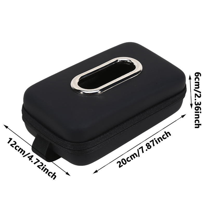 Car Mounted Tissue Box Drawer Box Creative Car Armrest Box Backrest Hanging Multifunctional Sun Visor Four-color Tissue Bag
