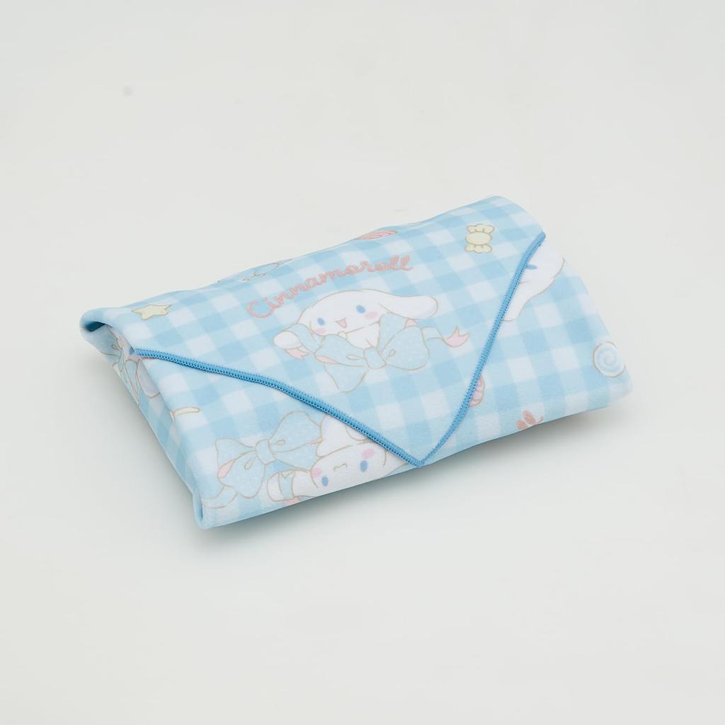 Skater Lunch Easy to Sanrio Cinnamoroll Big KBST4368207 Selbstklebendes Tuch, Krawatte, Schleife, Mädchen,