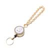 Three Carat Reel Classic Initial Pass ID Present Keychain, Keychain, Case, Holder, Charm, Accessory, Gift, (Small)