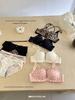 A006 Front-Buckle Cross Back Push-Up Bra for Small Busts, Lifting Effect, Wire-Free Lingerie for Women