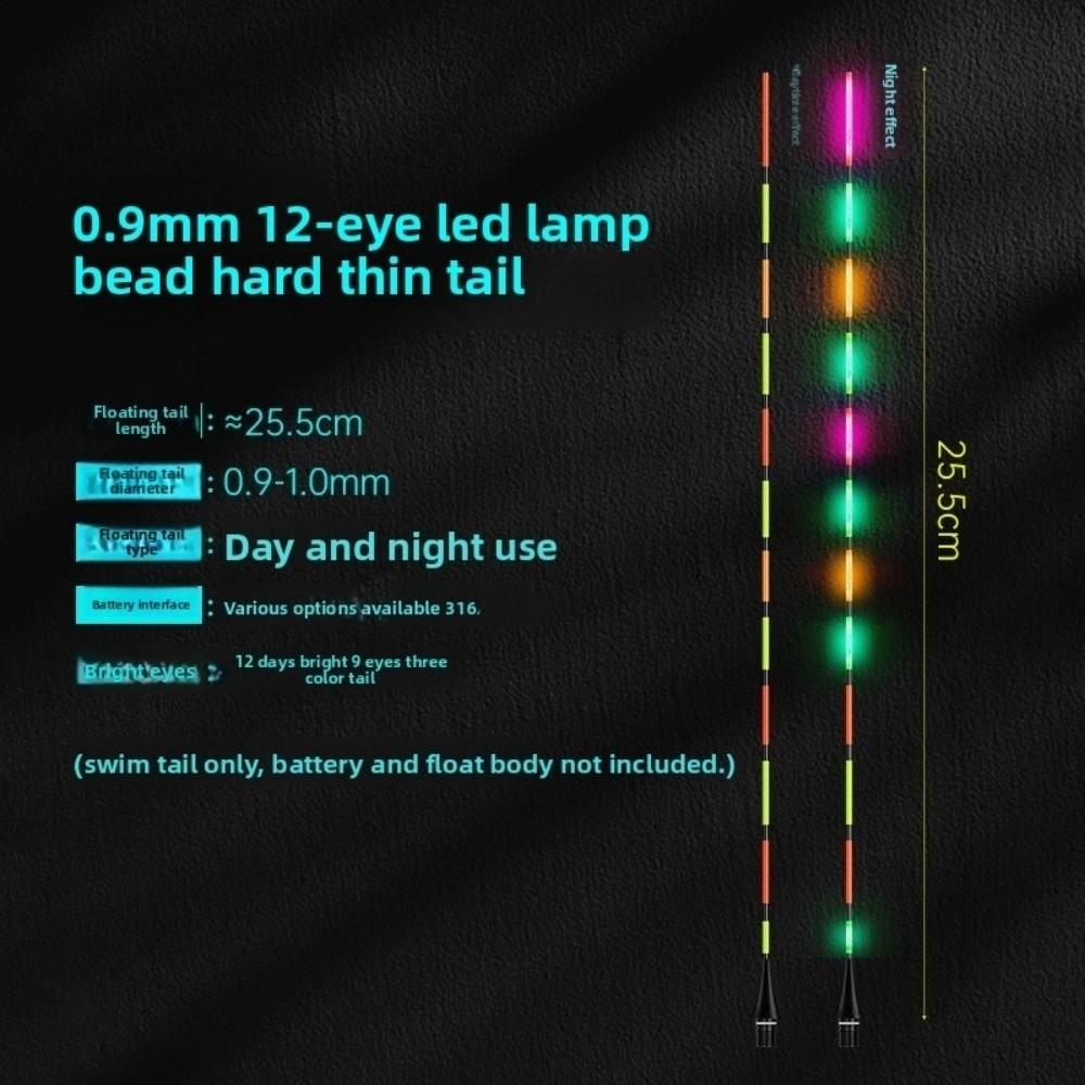 LED Fishing Smart Float Top Super Bright Night Fishing Float Top Ultra Sensitive Luminous Float Top Night Fishing New Style