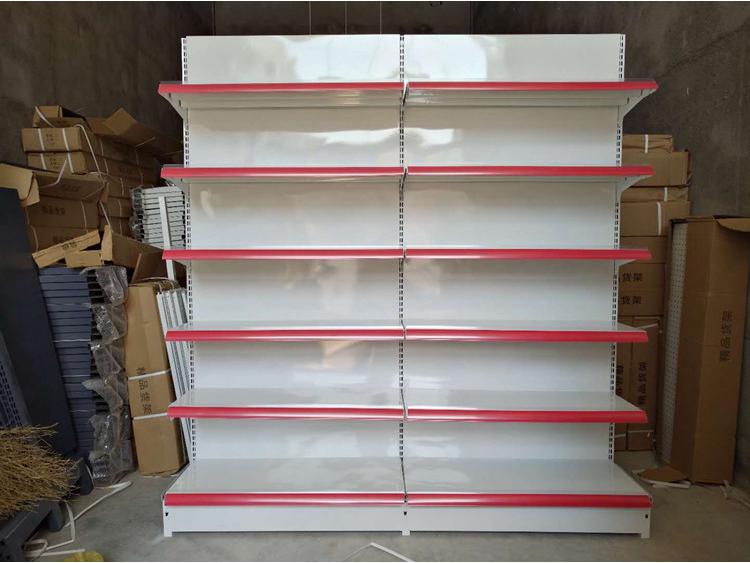 Reinforced Multi-Layer Display Rack for Snacks, Stationery, and Convenience Items - Single/Double-Sided for Supermarkets and Pharmacies