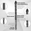 10Pcs 4 Edge Serrated Concrete Drill Bit 5-12mm Serrated Eccentric Masonry Bits for Concrete Glass Brick Cement Tile Marble Wood