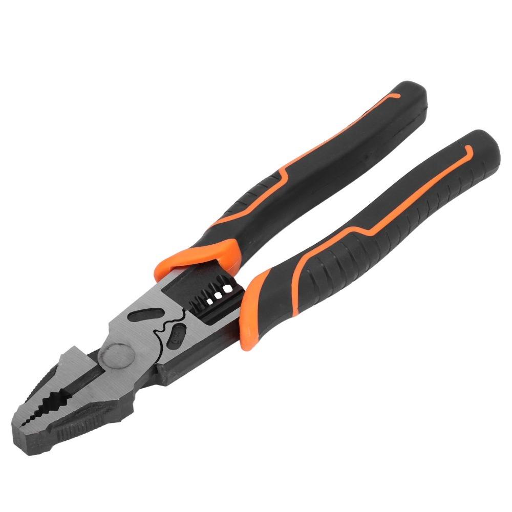 Heavy Duty Flat Nose Pincer Pliers High Leverage Combination Pliers Wire Pliers  Wire Cutting