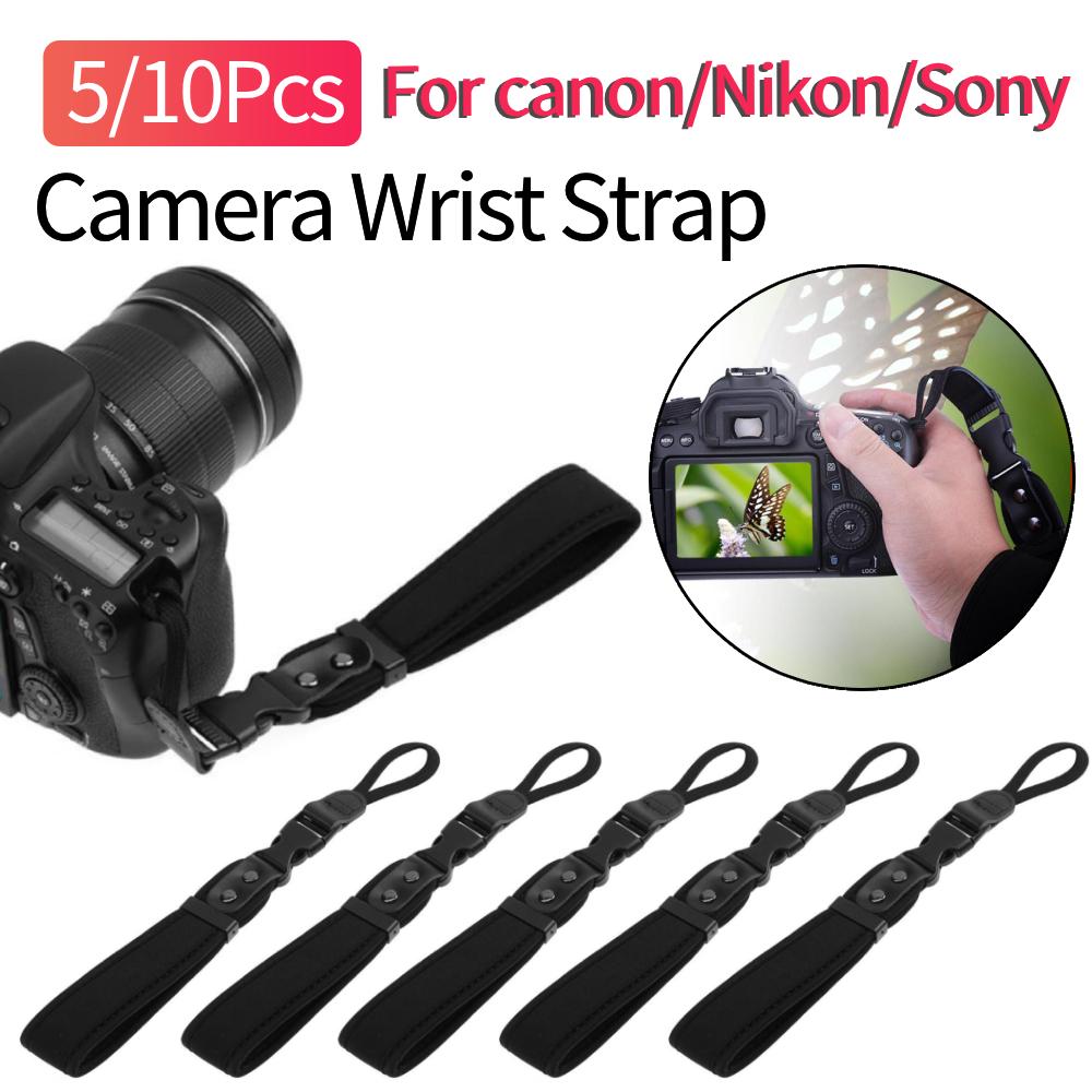 5/10Pc Universal Camera Wrist Strap Quick-Release Portable Hand Wrist Grip Belt Camera Sling Strap for Canon/Nikon/Fujifilm DSLR