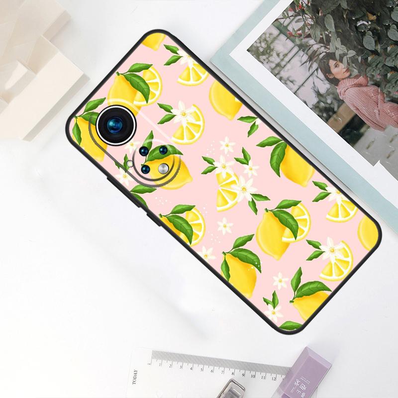 

Tropical Summer Fruit Lemon For Honor Magic 7 Lite 5 6 8 Pro Case For Honor 200 400 90 70 50 Win RT X8c X8b X9b X9c X9d Honor Win