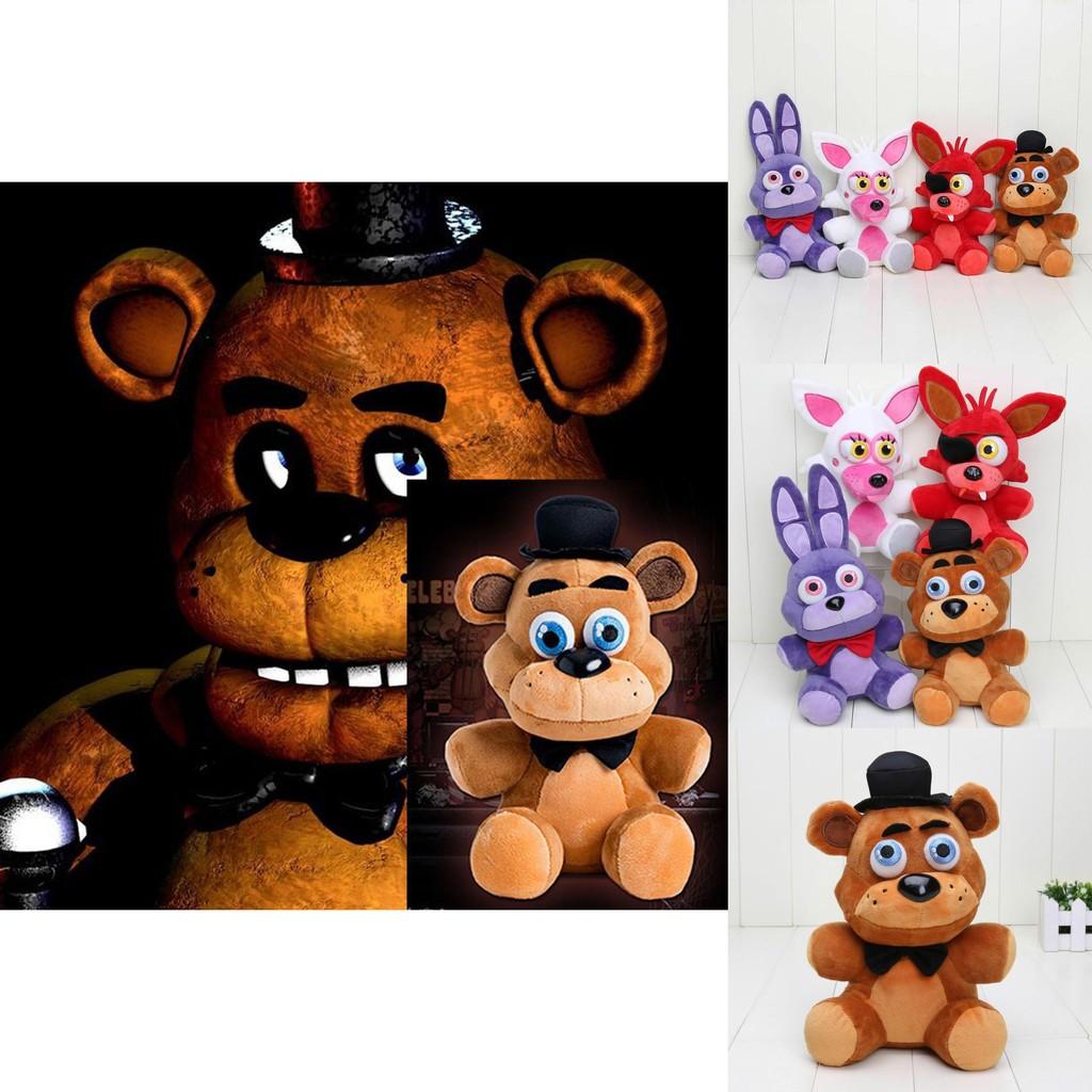 Adorable Five Nights At Freddy's Plush Toy Bear Fox Bonnie Golden For Kids Home Decor
