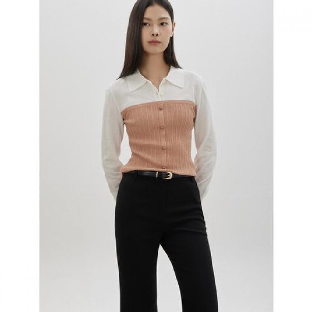 Cc Collect Basic Semi Bootcut Pants  C261msa005 