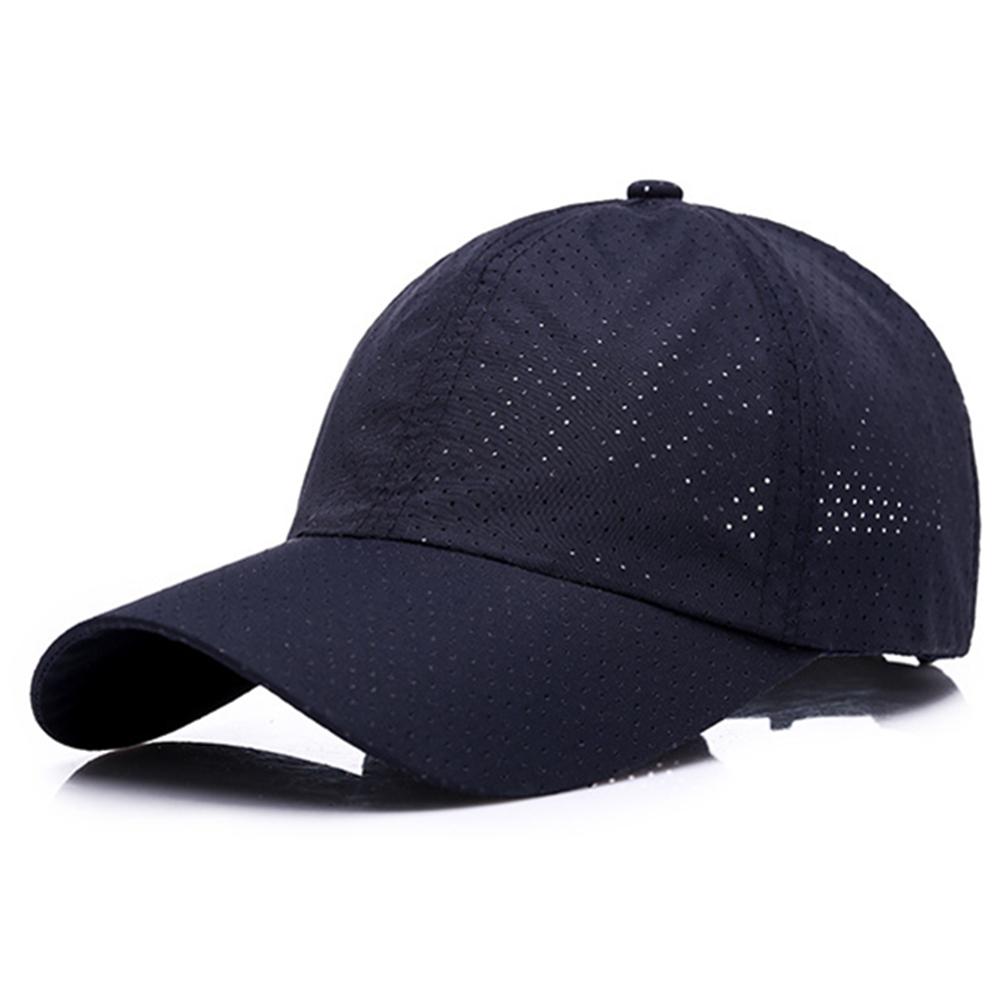 Men and Women Outdoor Light Board Sunscreen  Summer Breathable Quick-drying Baseball Cap Casual Punching Sun Hat
