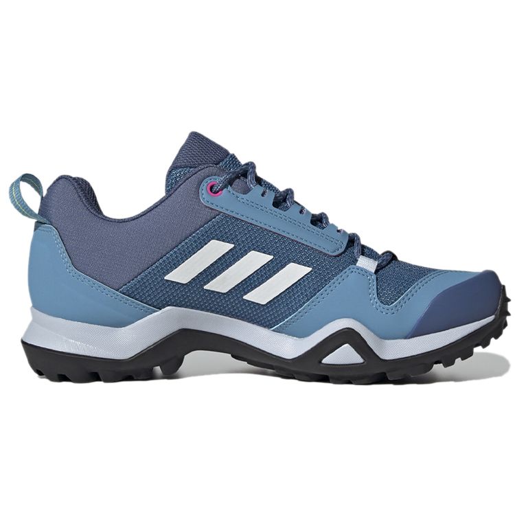 Adidas Terrex AX3 GTX Látkové Prodyšné Outdoorové Funkční Boty s Nízkým Svrškem Dámské Boty Modrá Bílá FX4691