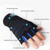 Fitness Half Finger Gloves Wrist Guard Sports Dumbbell Riding Non Slip Exercise Training Cycling Workout Glove for Men Women
