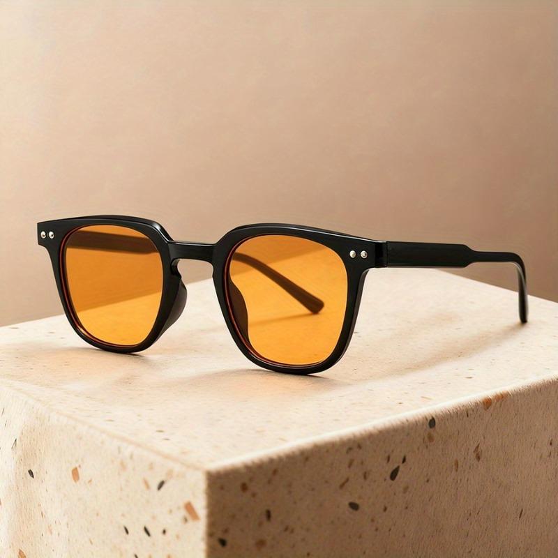 

New Pink Gradient Glasses Men Women s Trendy Anti-blue Light Eyeglasses Eyewear for Ladies помаранчевий