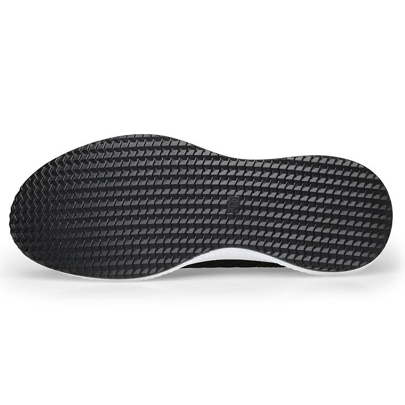 Old Man's Head New Men's Shoes Summer Breathable Fly-woven Shoes New Men's Black Mesh Travel Leisure Sports Running Shoes