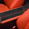3pcs Carbon Fiber Center Armrest Box Panel Cover Trim For BMW Z4 G29 19-22 LHD