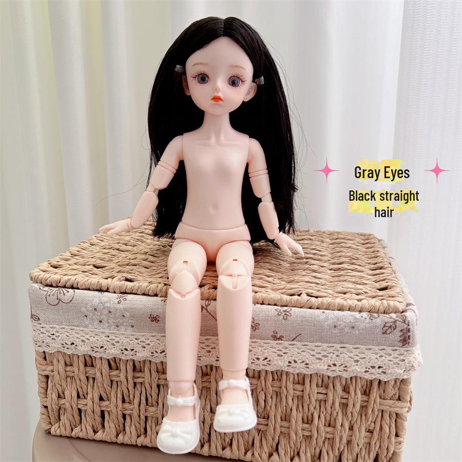 

Высококачественная кукла BJD высотой 30 см с 20 шарнирами и разноцветными контактными линзами Head + Body + Shoes (Music Version)
