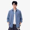 JEEP Men's Pure Cotton Casual Long Sleeve Shirt