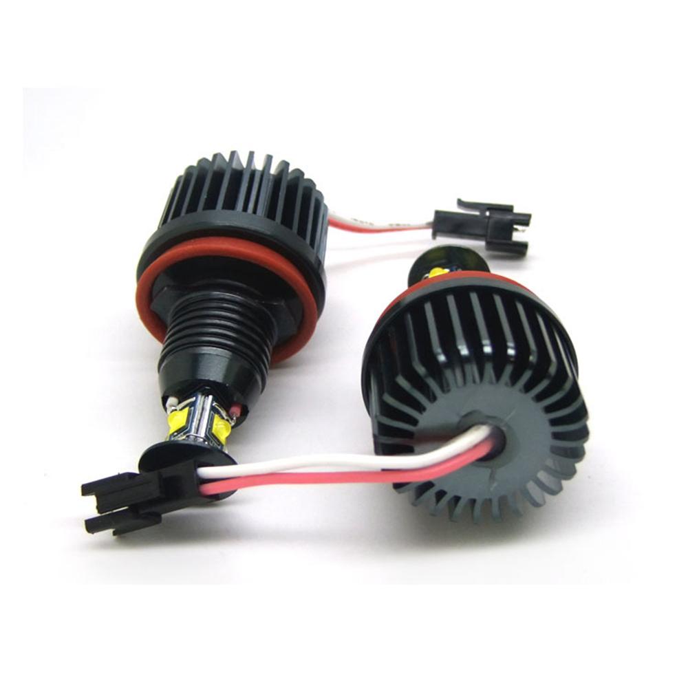 

1Pair 40W 6500-7000K H8 Angel Eye Halo Ring LED Light Bulbs For BMW E91 E92 E93