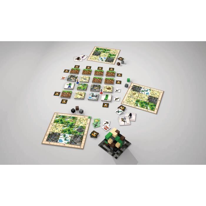 Minecraft Builders &amp; Biomes, Jeu Société, Issu Du Vidéo Multilingue (français Inclus), Ravensburger, 26132