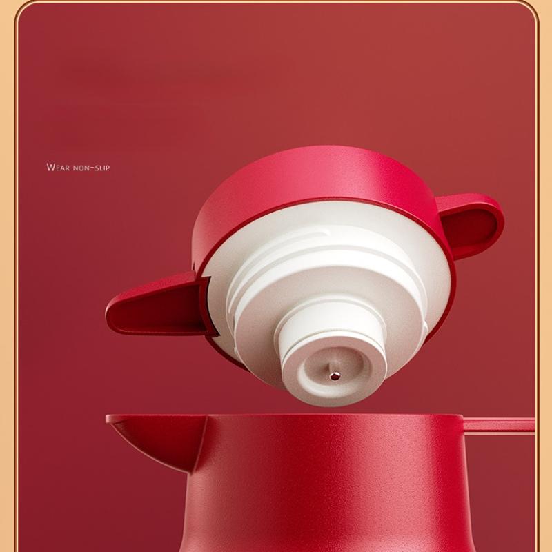 Large Capacity  Thermos Kettle 1500ml Vacuum Flasks Portable Stainless Steel Thermos Kettle Water Bottle Office Thermal Insulation Kettle