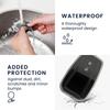 Kwmobile Key Cover for Toyota Car Key Smart Key Compatible Key Case TPU Clear Key Cover Shockproof Protection for Car Keys 2-Button - -