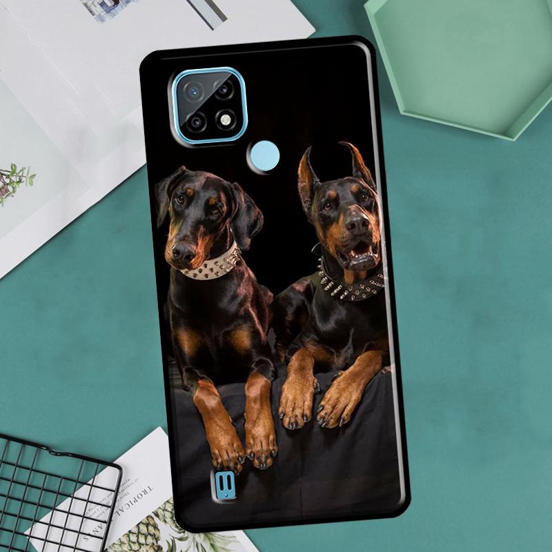 

Dachshund Doberman Dog Case For OnePlus Nord 2 9 10 Pro 9R 10R 8T Cover For Realme GT Master Neo 2 3 8i 9i 8 Pro OnePlus 9Pro