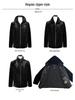 Men's Full Mink Fur Lapel Jacket - Winter Thick Faux Fur Coat